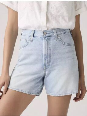 Levi’s Cinch Waist Mid Thigh Shorts